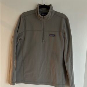 Patagonia Gray Fleece Pullover